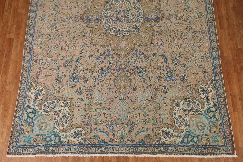 Vintage Tabriz Persian Area Rug 7x11