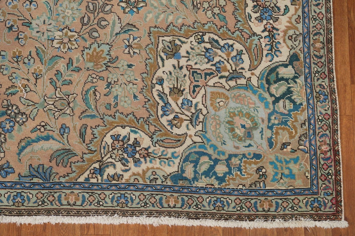 Vintage Tabriz Persian Area Rug 7x11