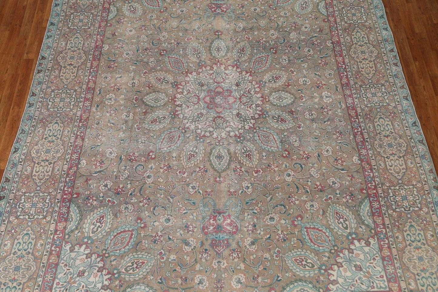 Vintage Tabriz Persian Area Rug 10x12