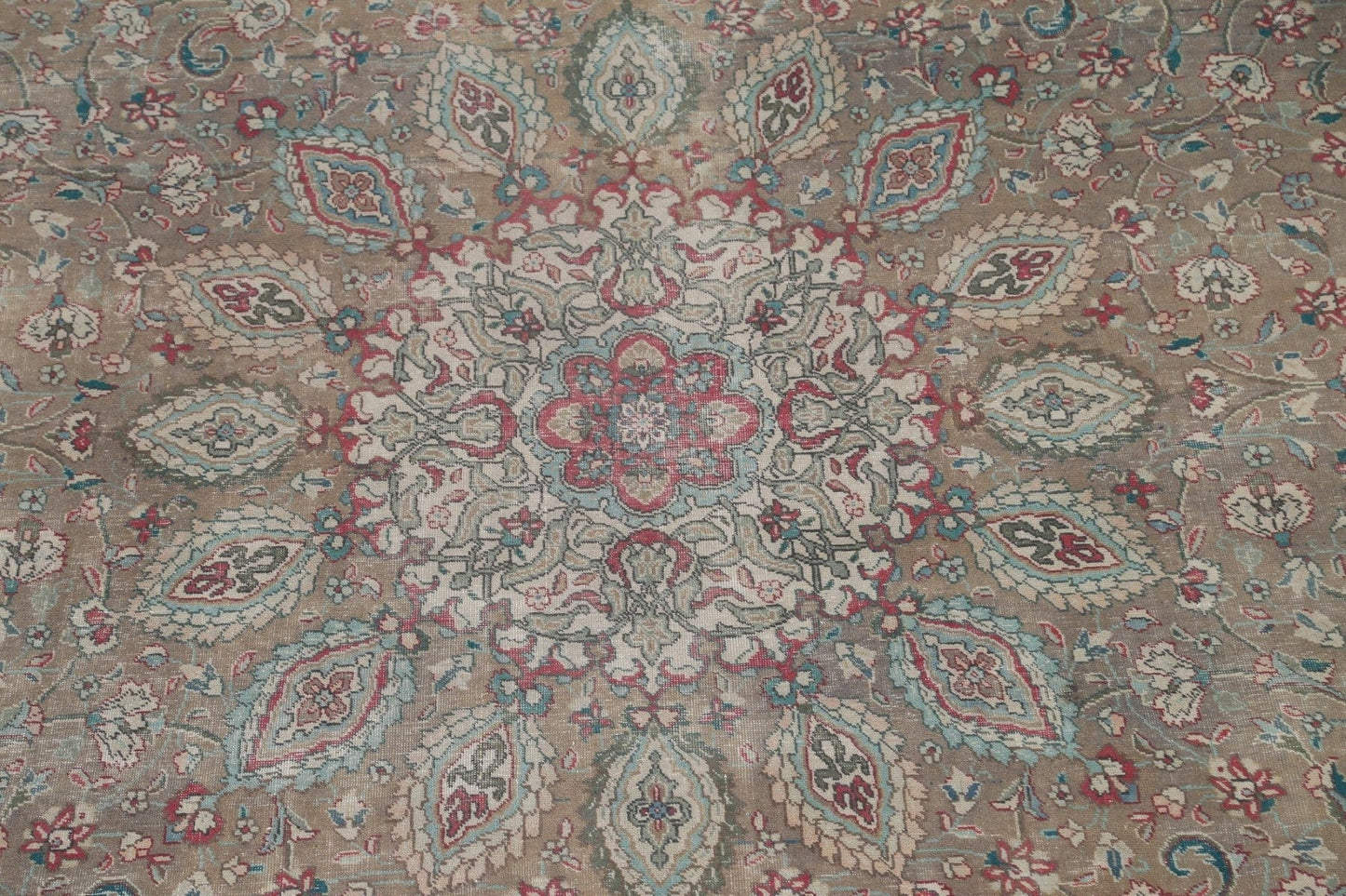 Vintage Tabriz Persian Area Rug 10x12