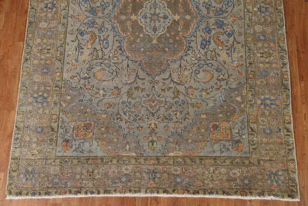 Over-Dyed Tabriz Persian Area Rug 7x9