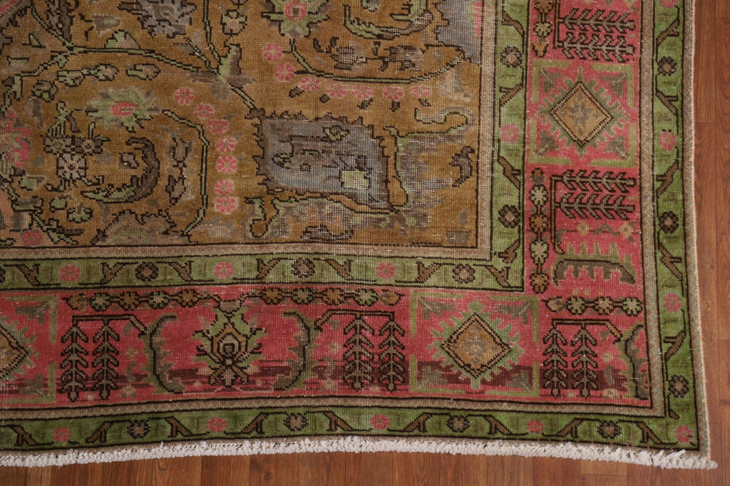 Over-Dyed Tabriz Persian Area Rug 8x11