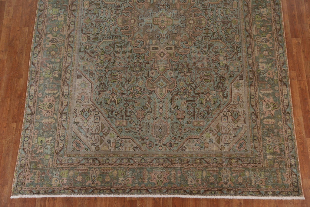 Over-Dyed Tabriz Persian Area Rug 8x11