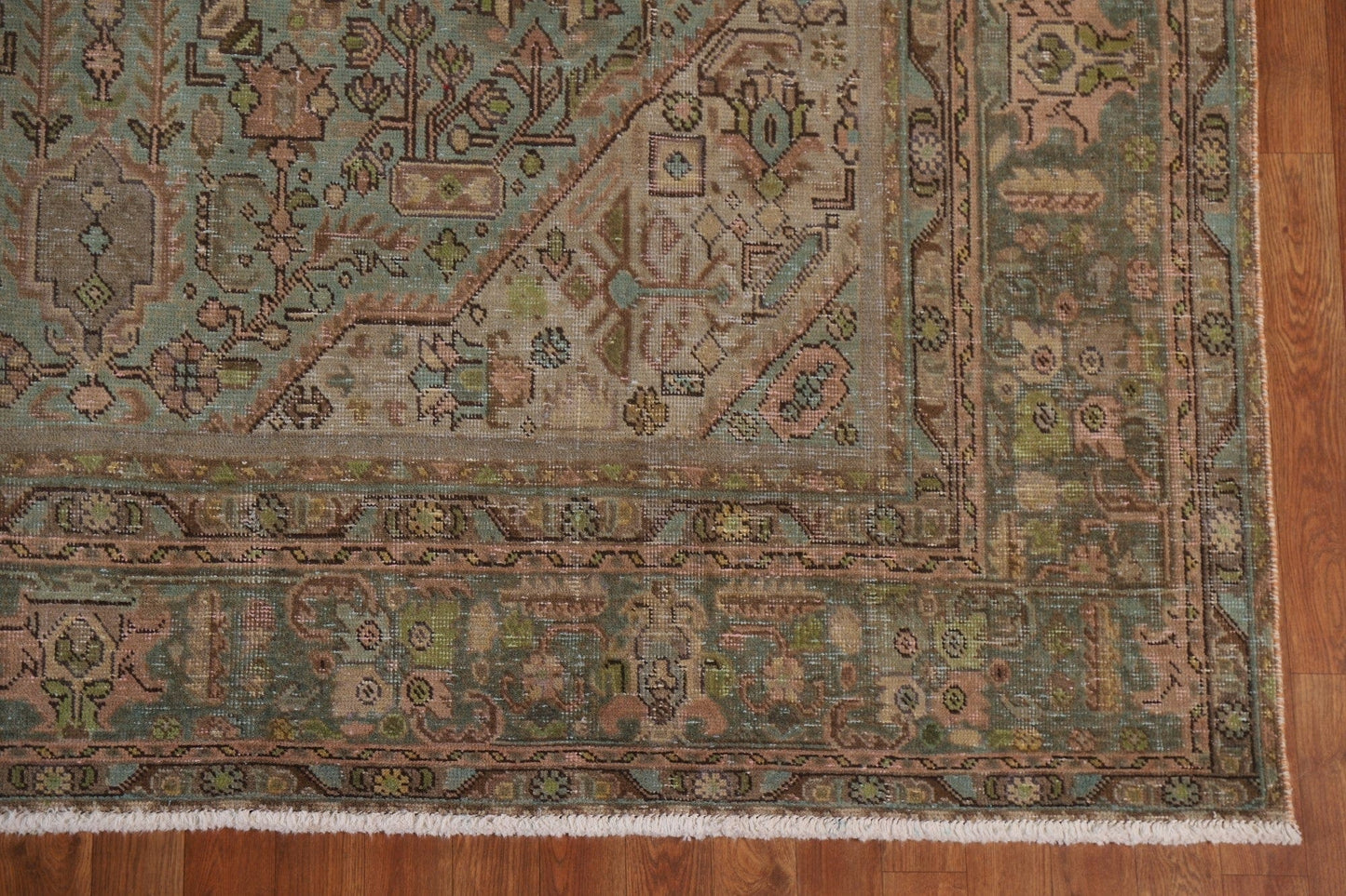 Over-Dyed Tabriz Persian Area Rug 8x11