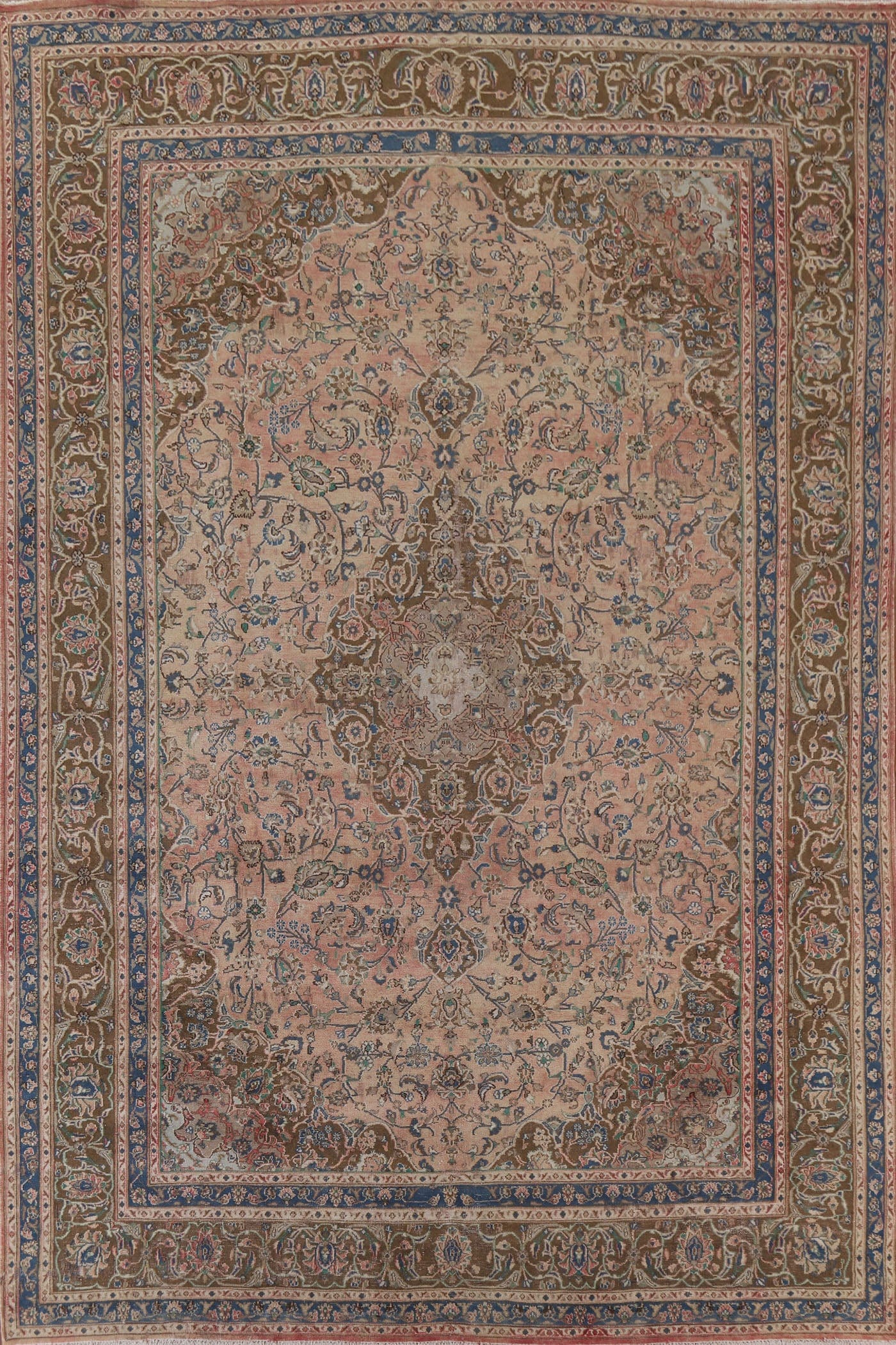 Traditional Kashan Persian Area Rug 10x13