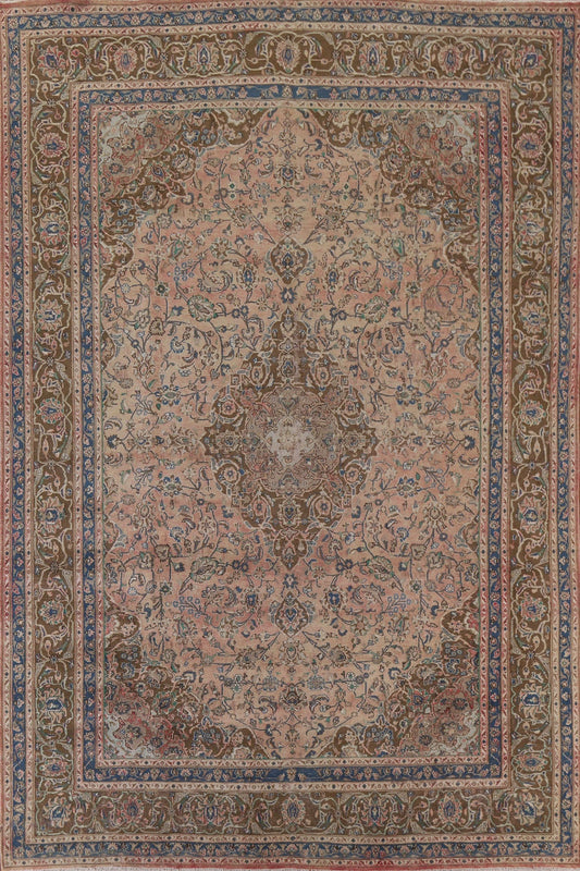 Traditional Kashan Persian Area Rug 10x13