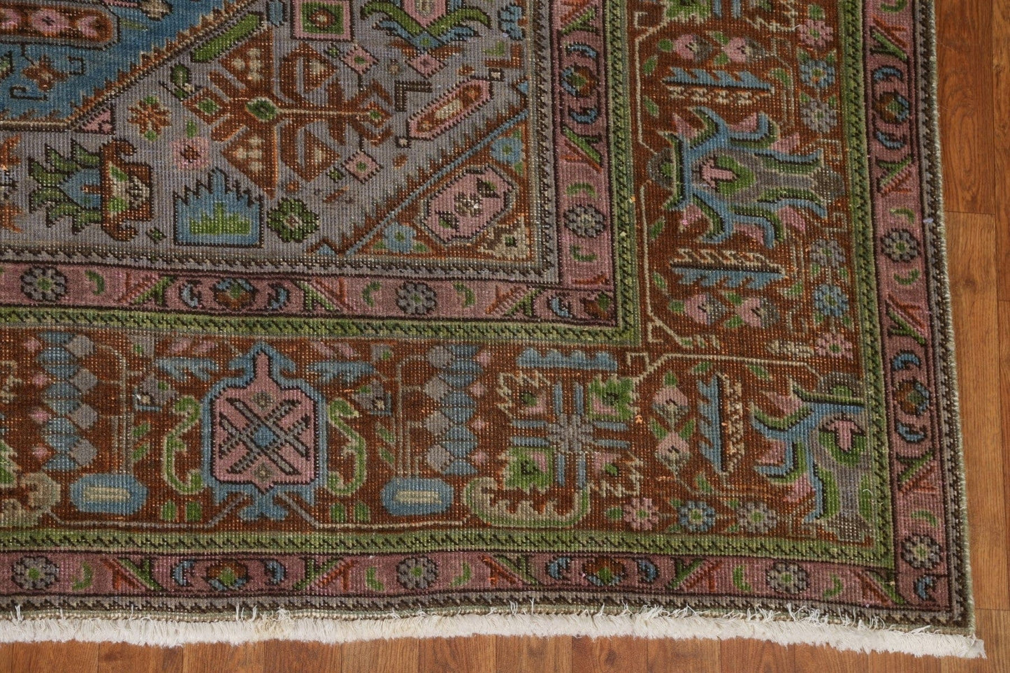 Over-Dyed Tabriz Persian Area Rug 9x13