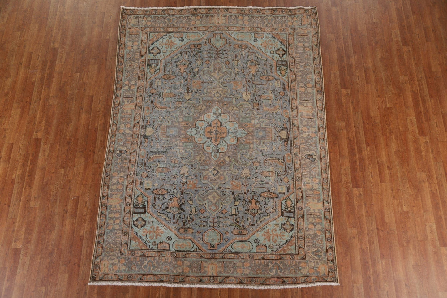 Over-Dyed Tabriz Persian Area Rug 7x9