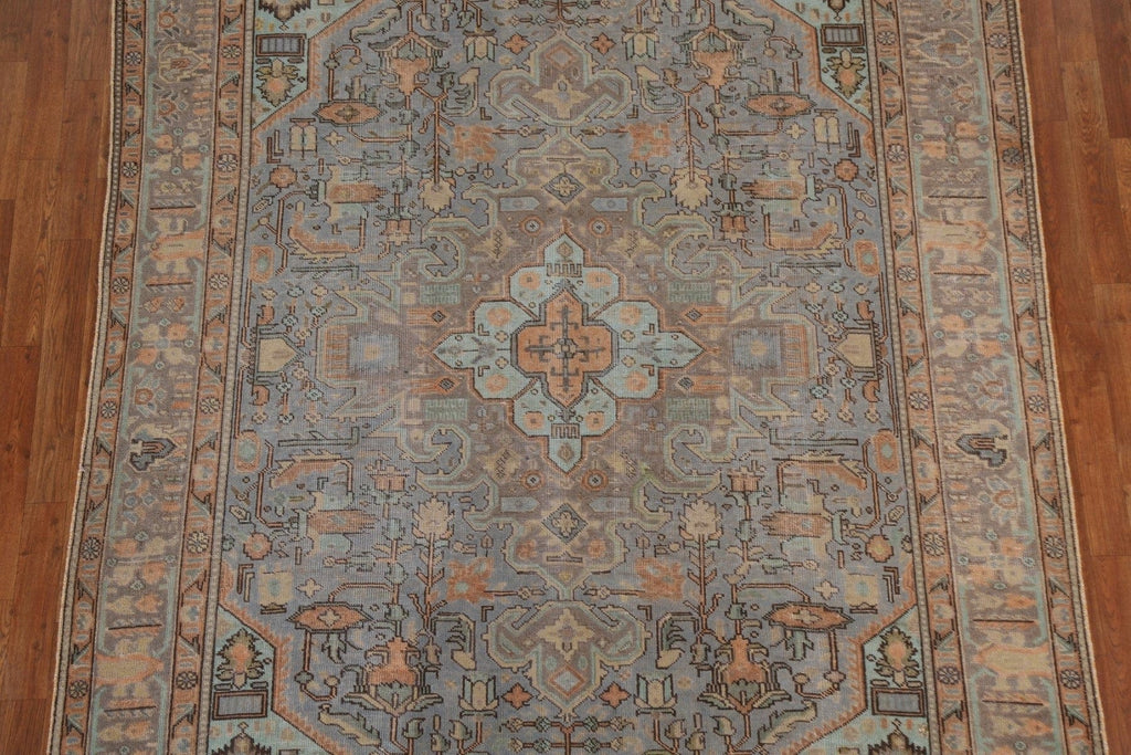 Over-Dyed Tabriz Persian Area Rug 7x9