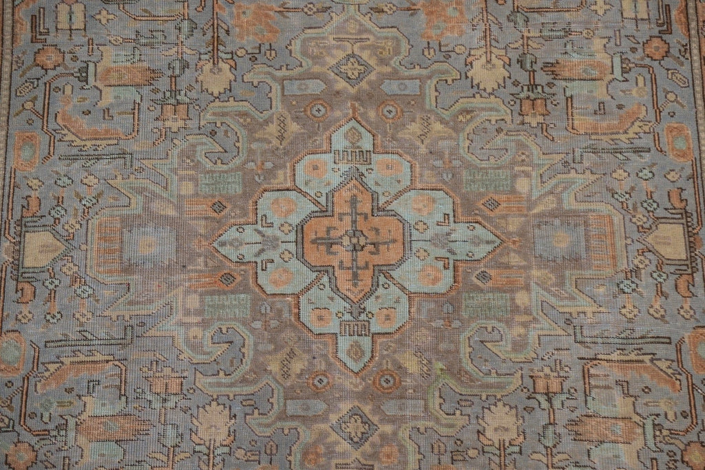 Over-Dyed Tabriz Persian Area Rug 7x9