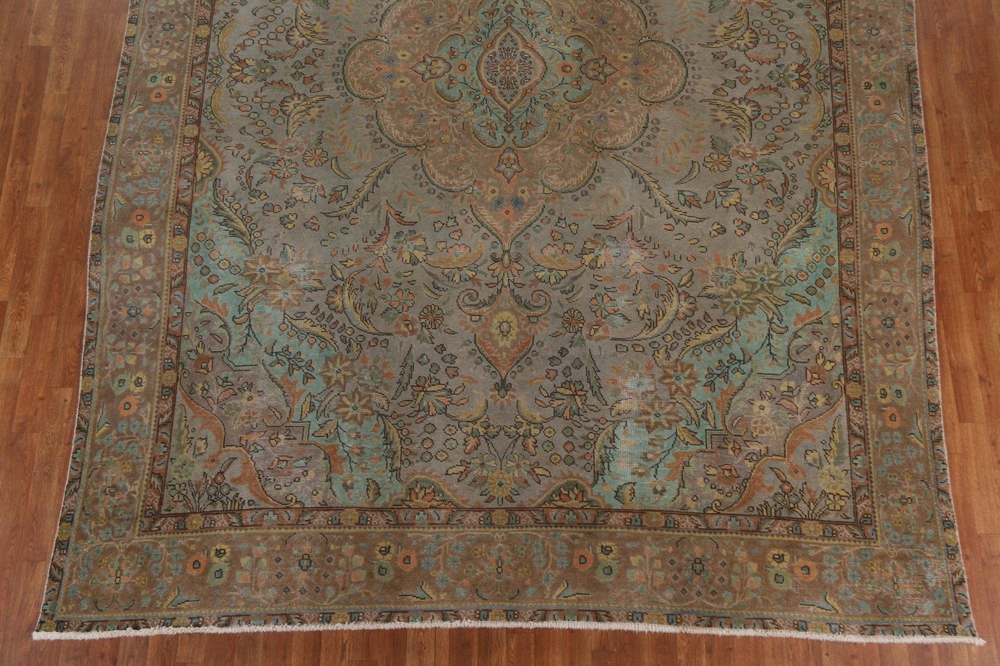 Over-Dyed Tabriz Persian Area Rug 9x13