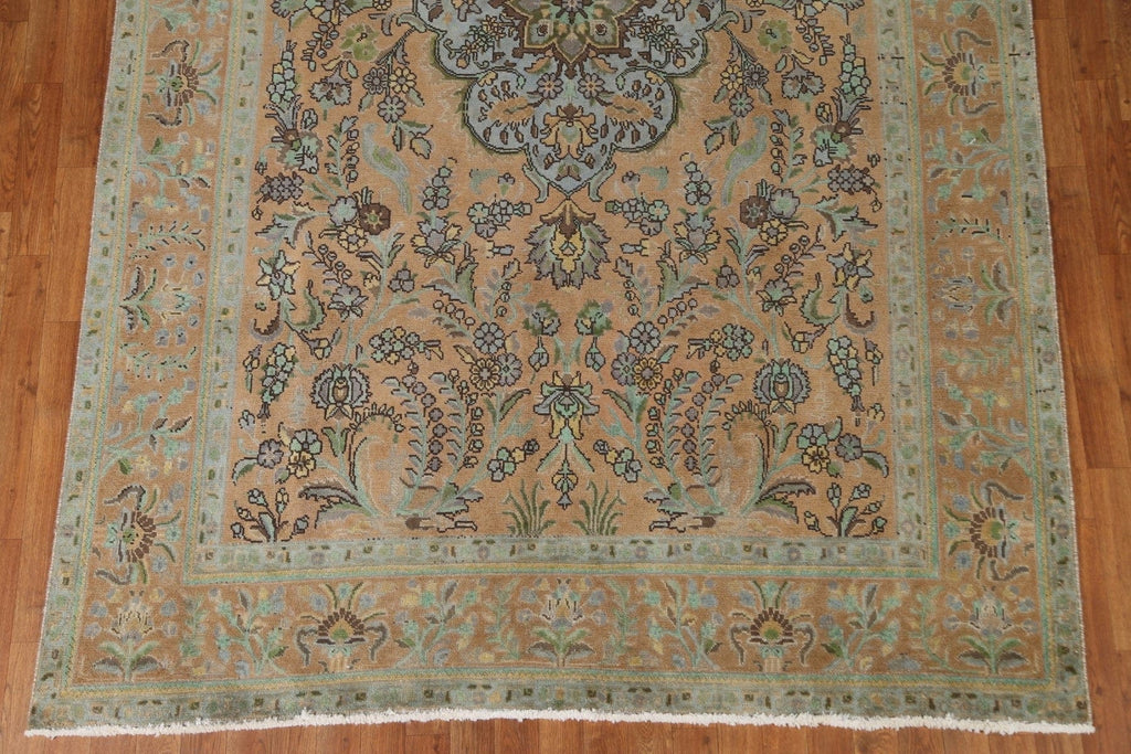 Over-Dyed Tabriz Persian Area Rug 7x10