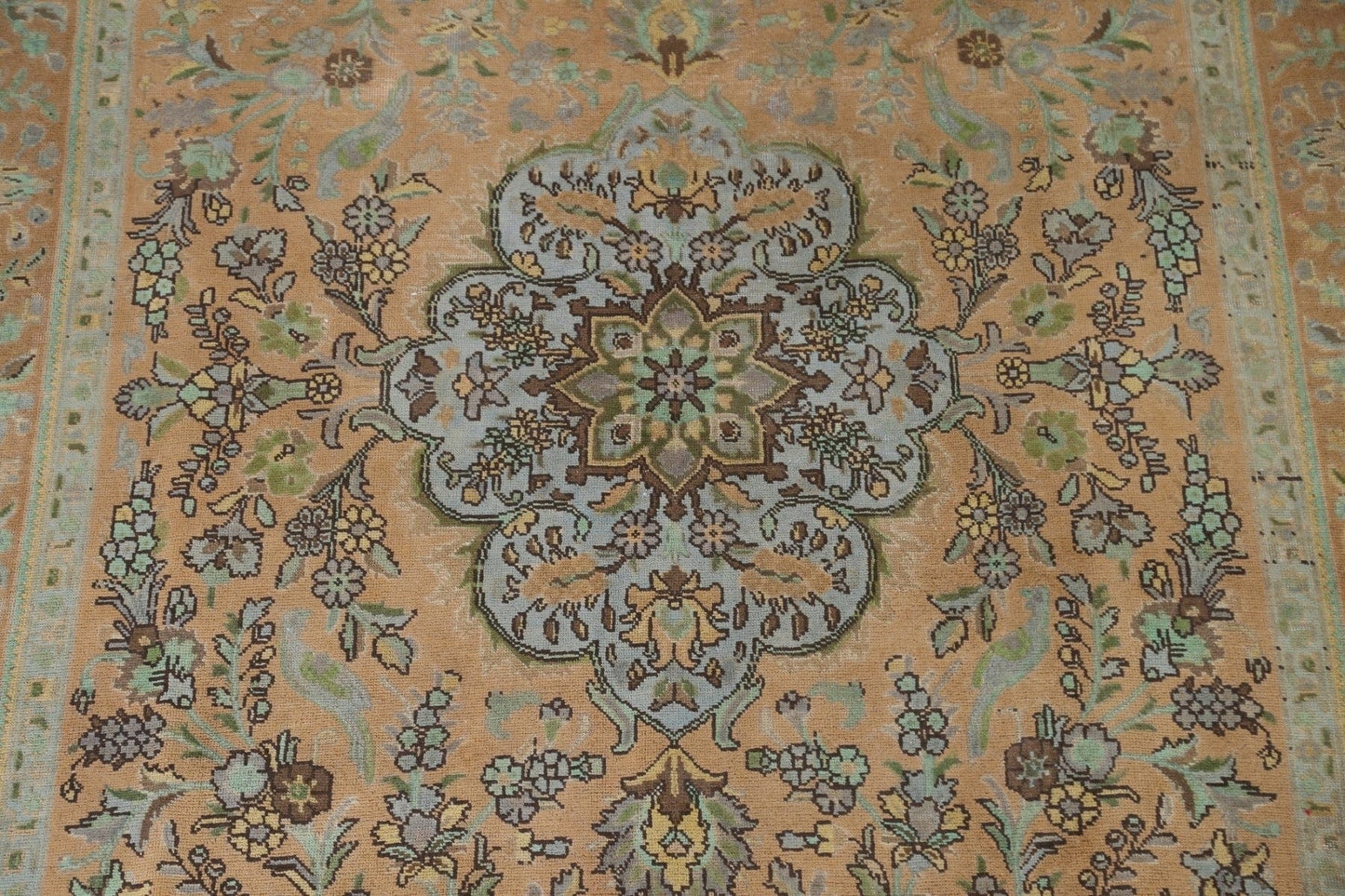 Over-Dyed Tabriz Persian Area Rug 7x10