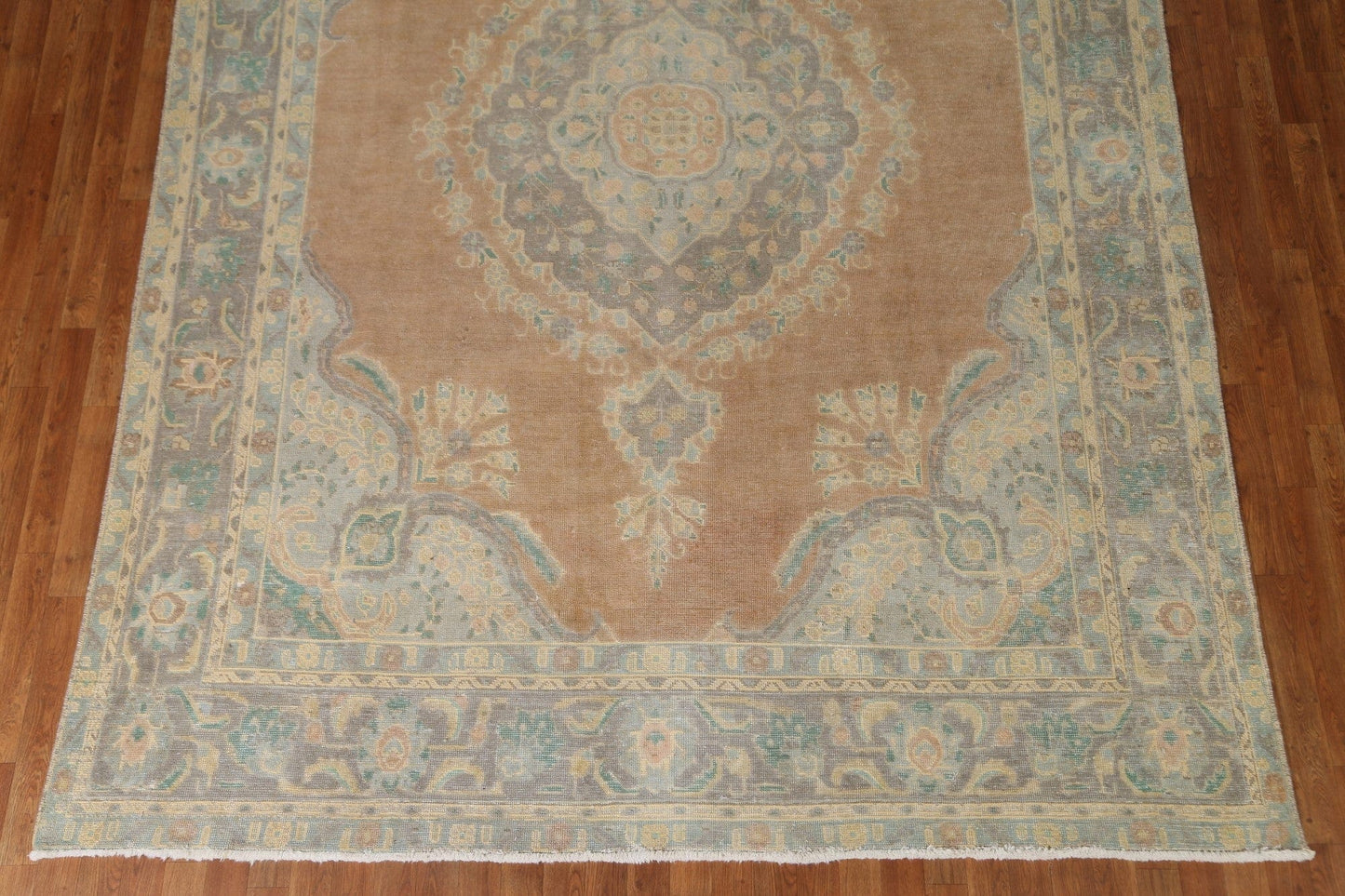 Vintage Wool Tabriz Persian Area Rug 8x11