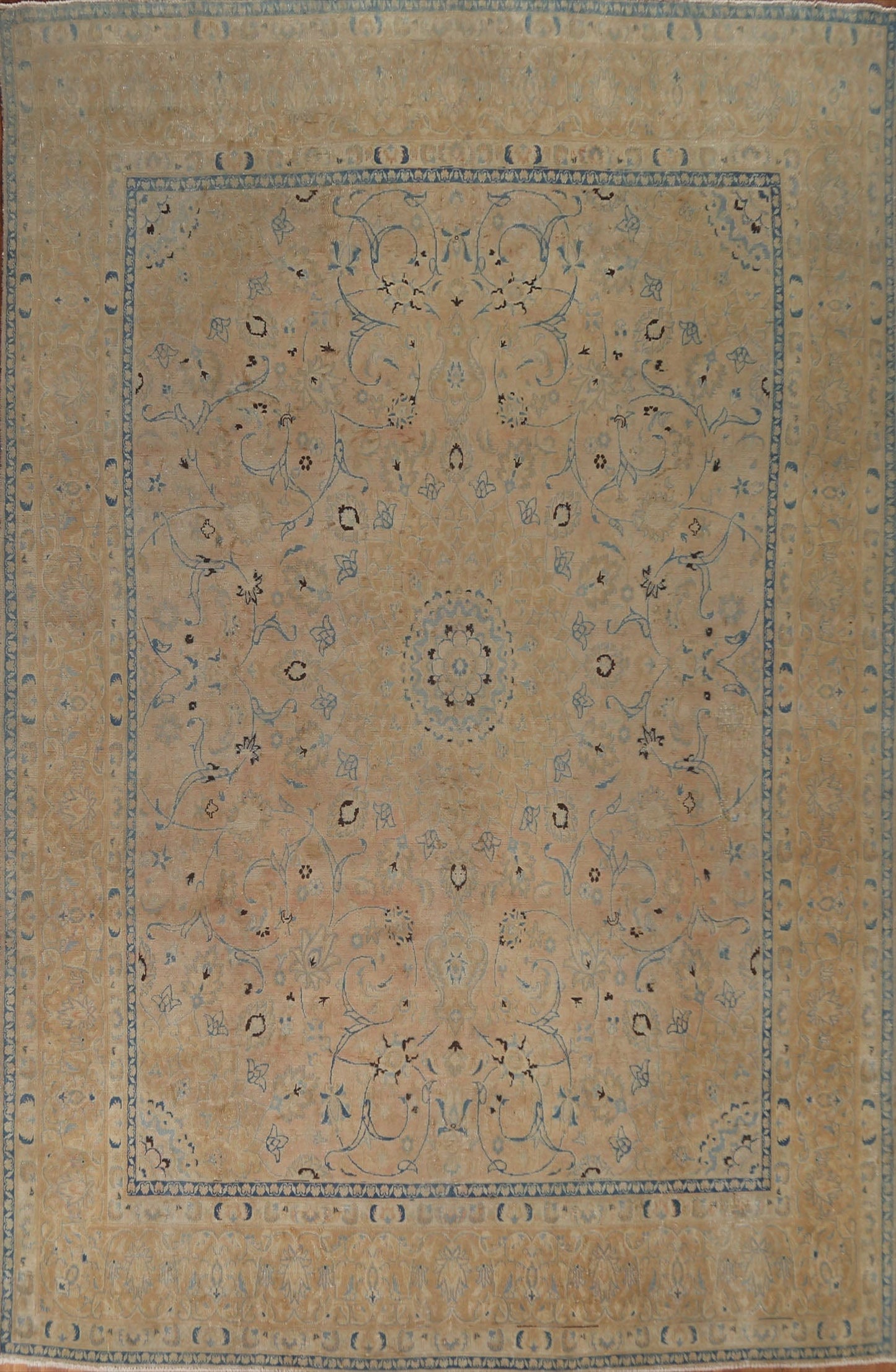 Traditional Kashmar Persian Area Rug 9x12