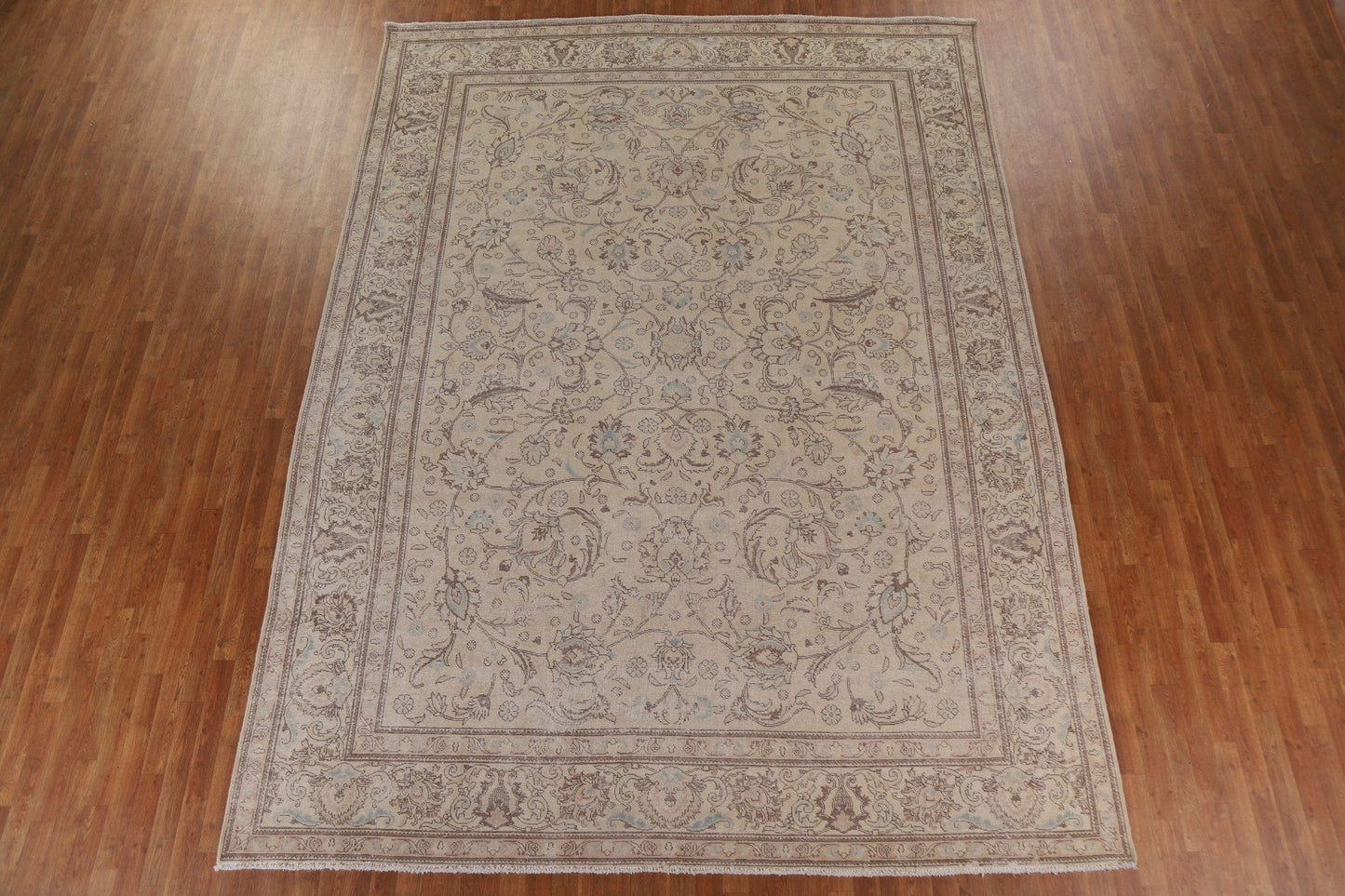 Distressed Tabriz Persian Area Rug 10x13