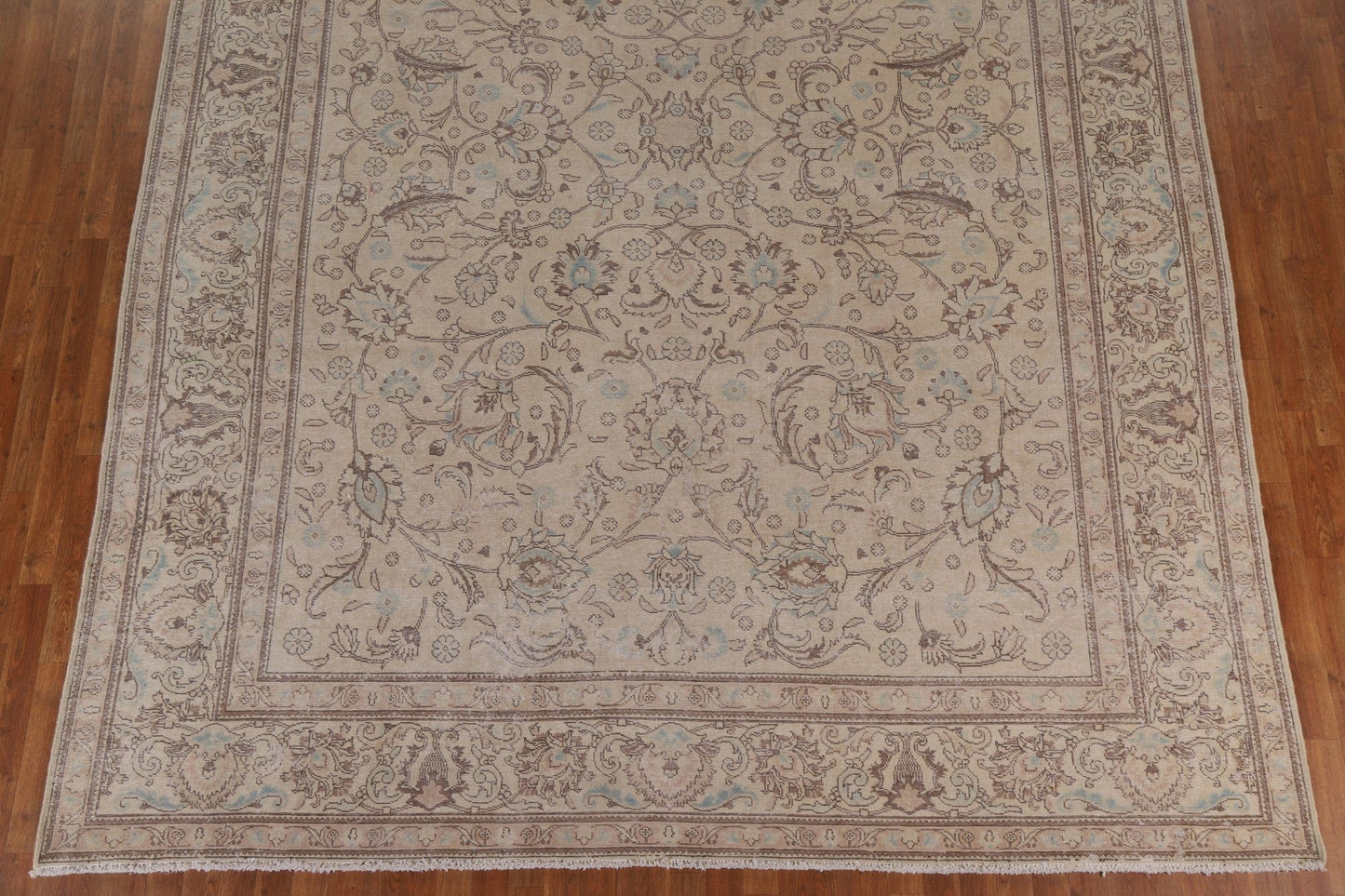 Distressed Tabriz Persian Area Rug 10x13