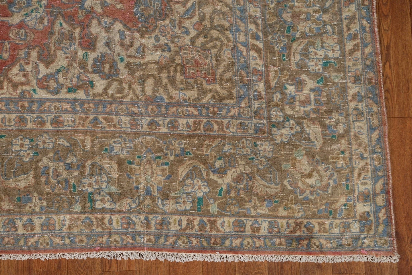 Traditional Mashad Persian Area Rug 7x11