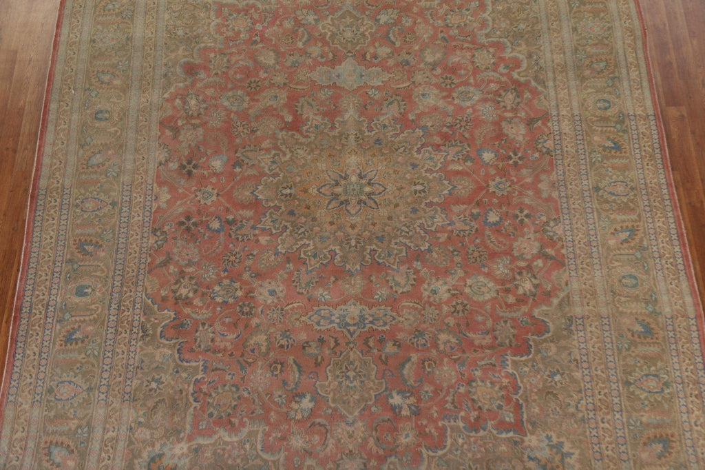 Traditional Mashad Persian Area Rug 9x12