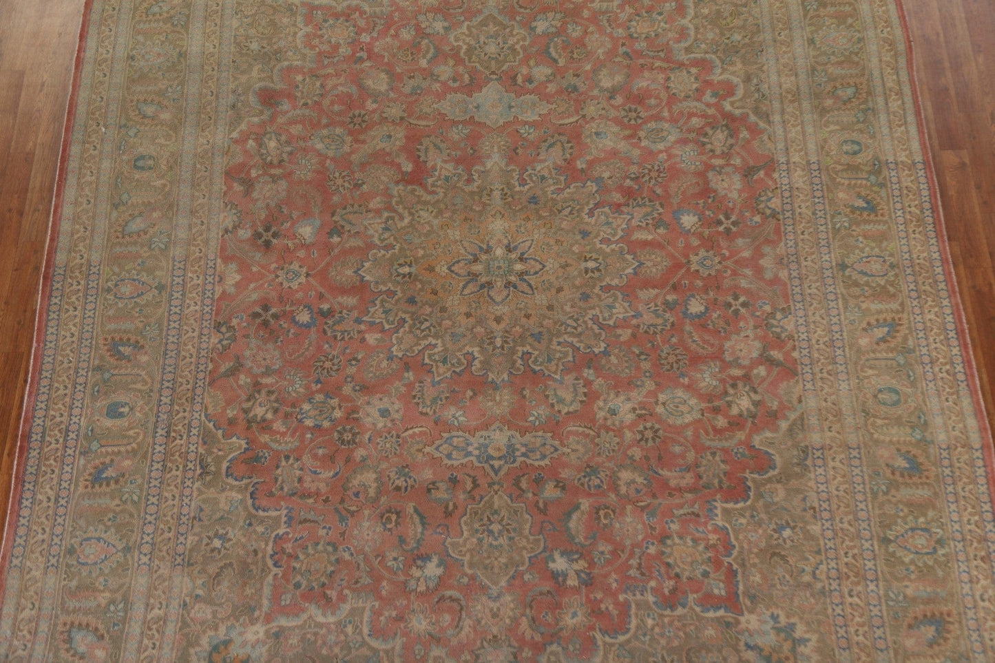 Traditional Mashad Persian Area Rug 9x12