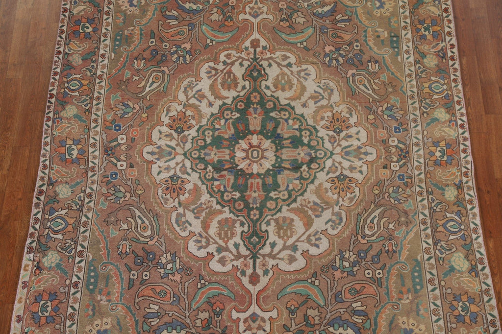 Vintage Bakhtiari Persian Area Rug 7x11