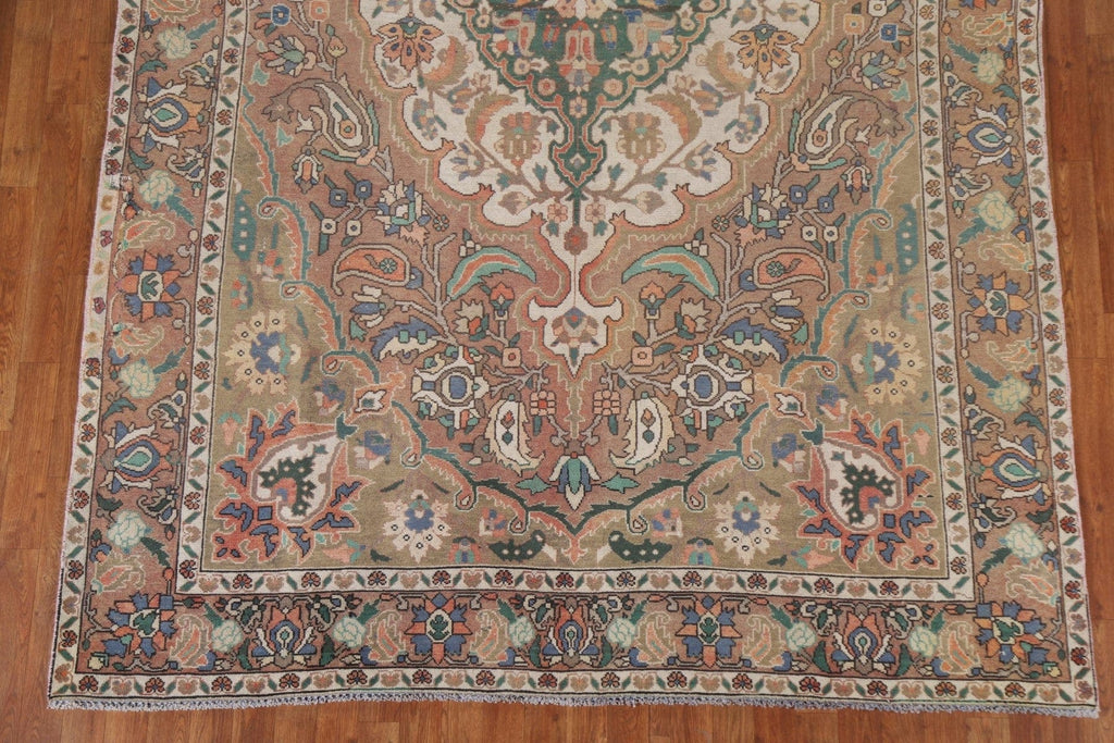 Vintage Bakhtiari Persian Area Rug 7x11