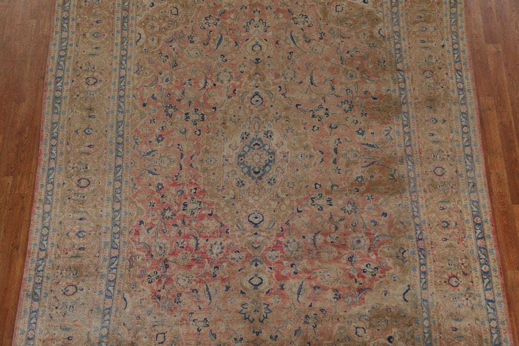 Traditional Mashad Persian Area Rug 8x11