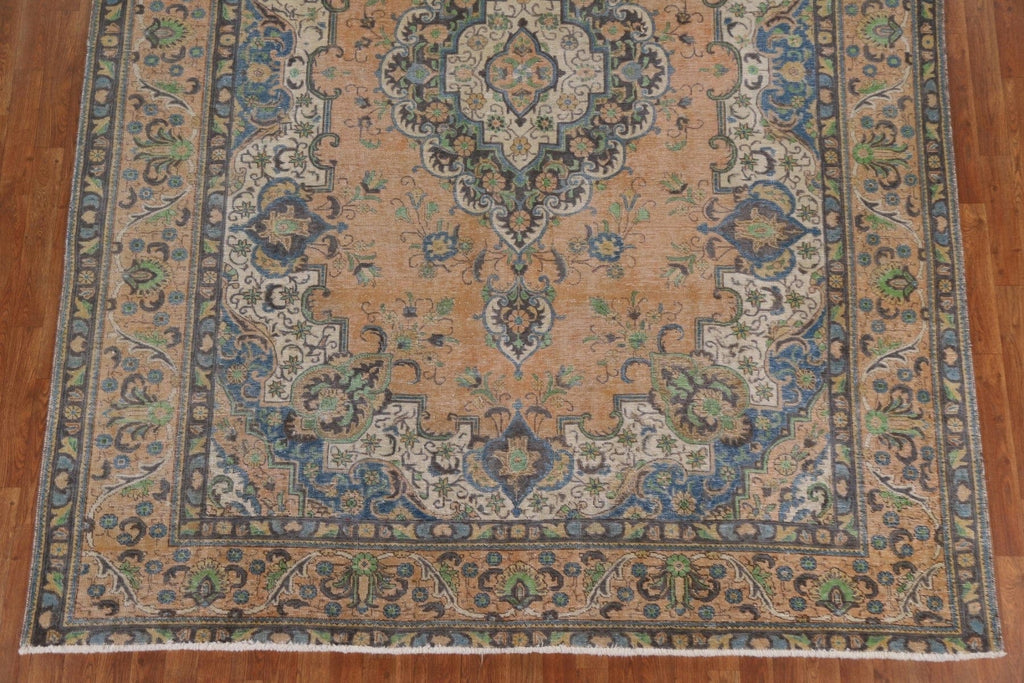 Vintage Tabriz Persian Area Rug 8x11