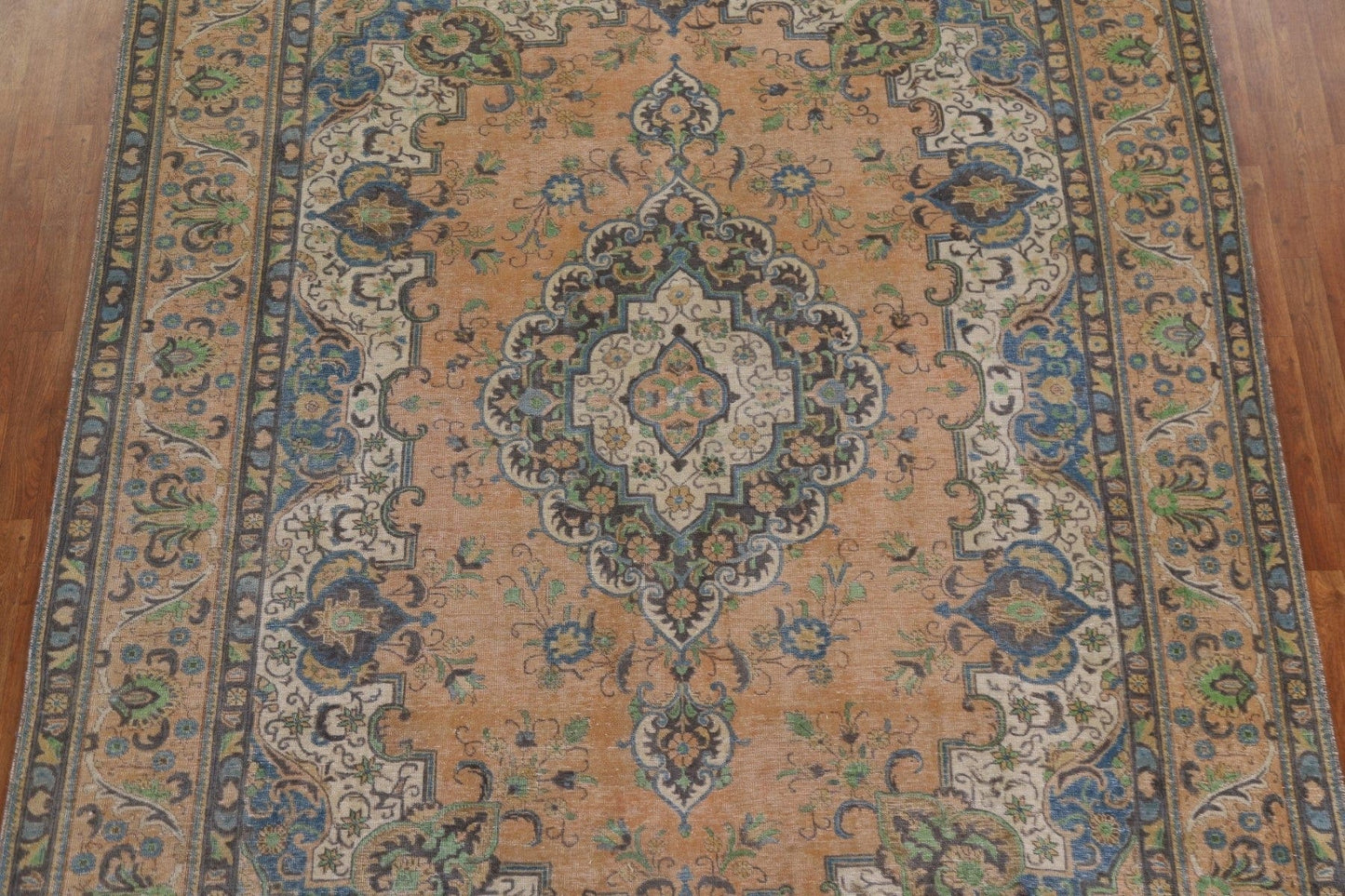 Vintage Tabriz Persian Area Rug 8x11