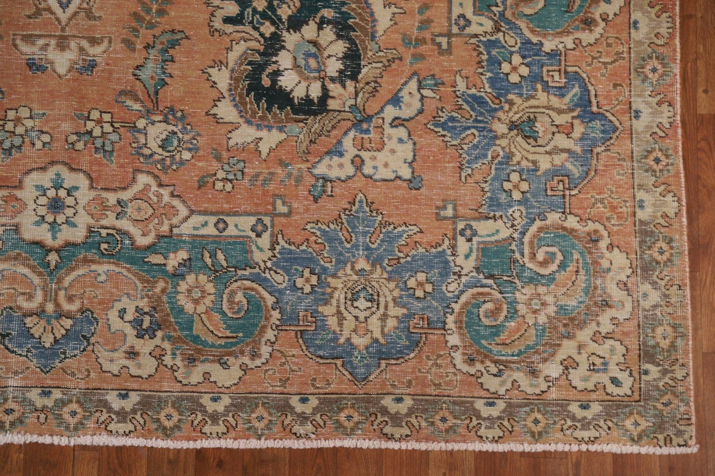 Vintage Tabriz Persian Area Rug 8x11