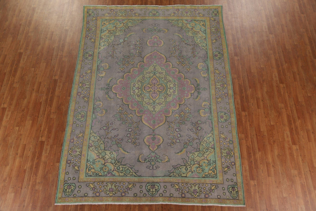 Handmade Wool Tabriz Persian Area Rug 8x11