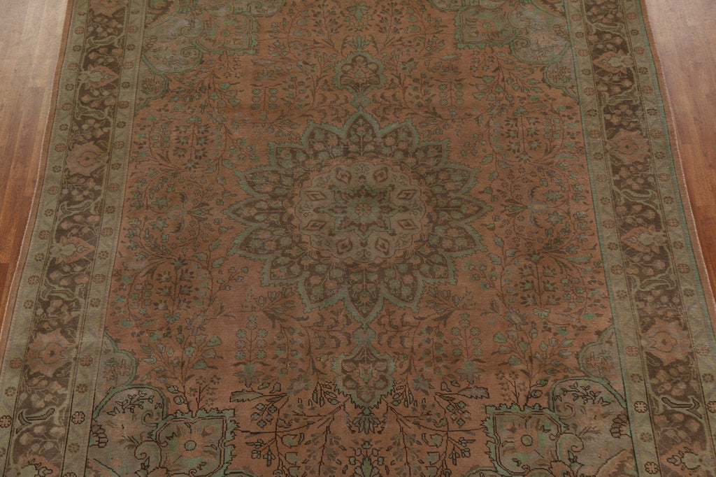 Vintage Tabriz Persian Area Rug 10x13