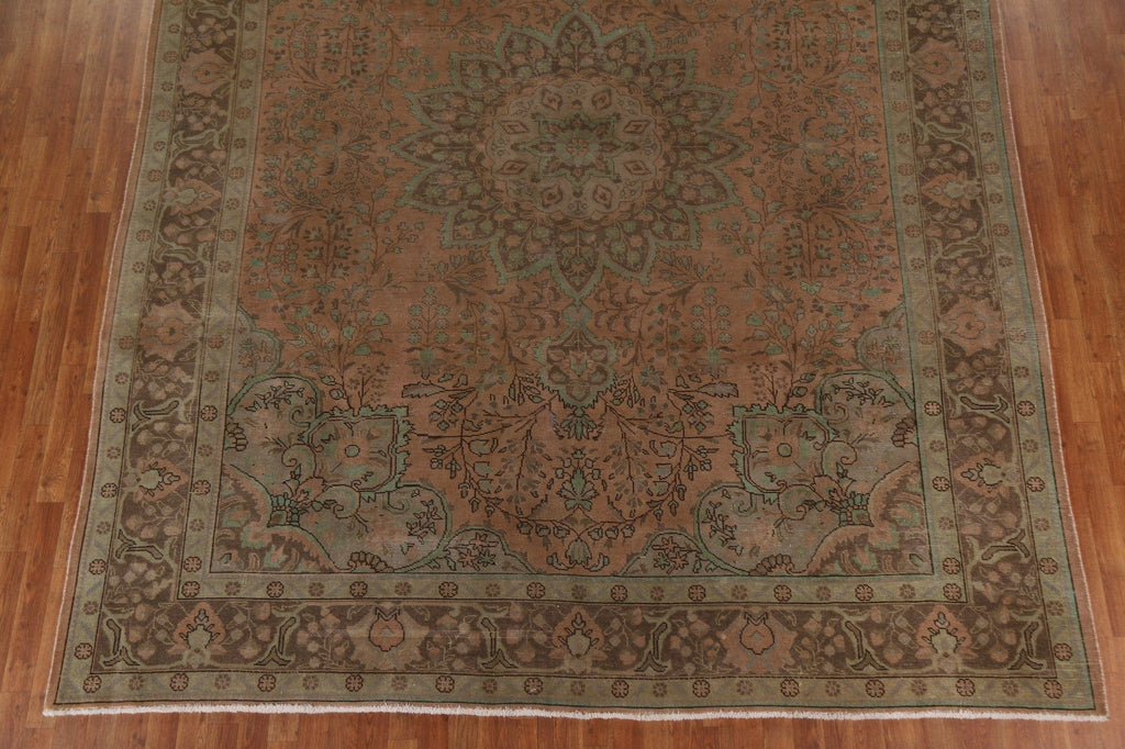 Vintage Tabriz Persian Area Rug 10x13