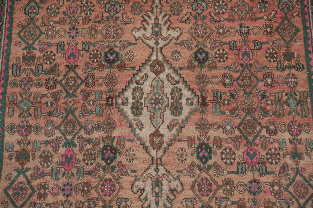 Geometric Hamedan Persian Area Rug 7x10