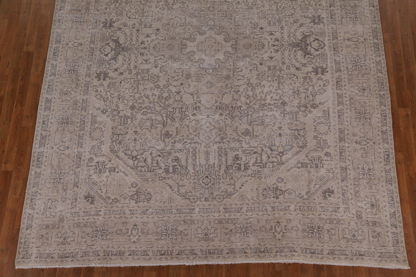 Distressed Tabriz Persian Area Rug 9x11