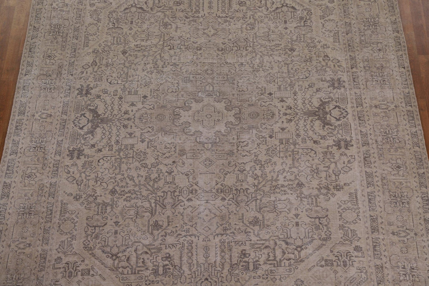 Distressed Tabriz Persian Area Rug 9x11