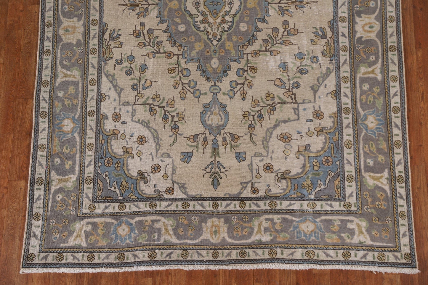 Geometric Tabriz Persian Area Rug 6x10