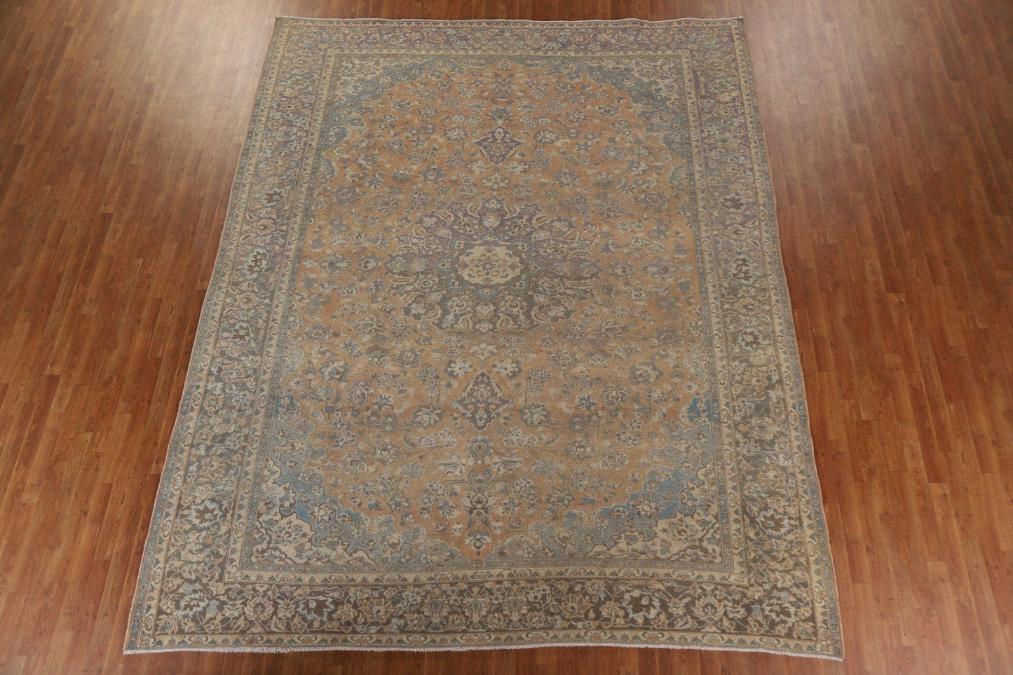 Vintage Wool Najafabad Persian Area Rug 10x12