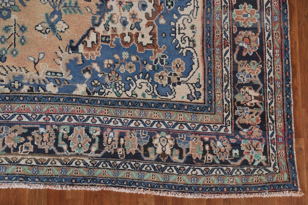 Vintage Hamedan Persian Area Rug 10x13