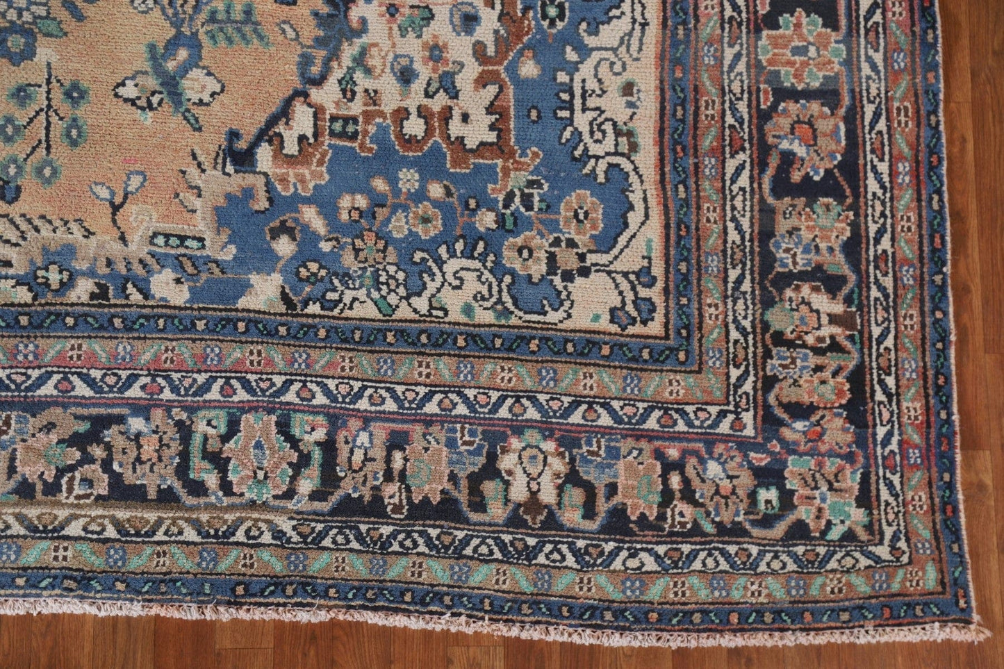 Vintage Hamedan Persian Area Rug 10x13