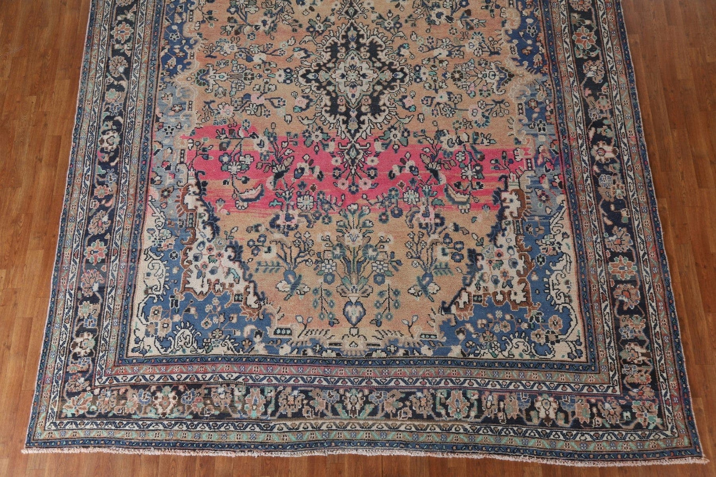 Vintage Hamedan Persian Area Rug 10x13