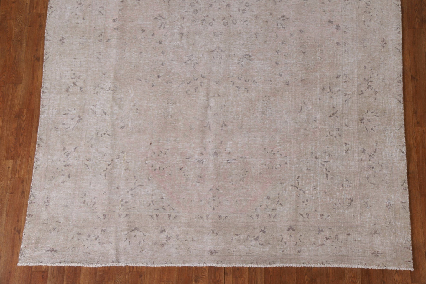 Distressed Muted Tabriz Persian Area Rug 7x10