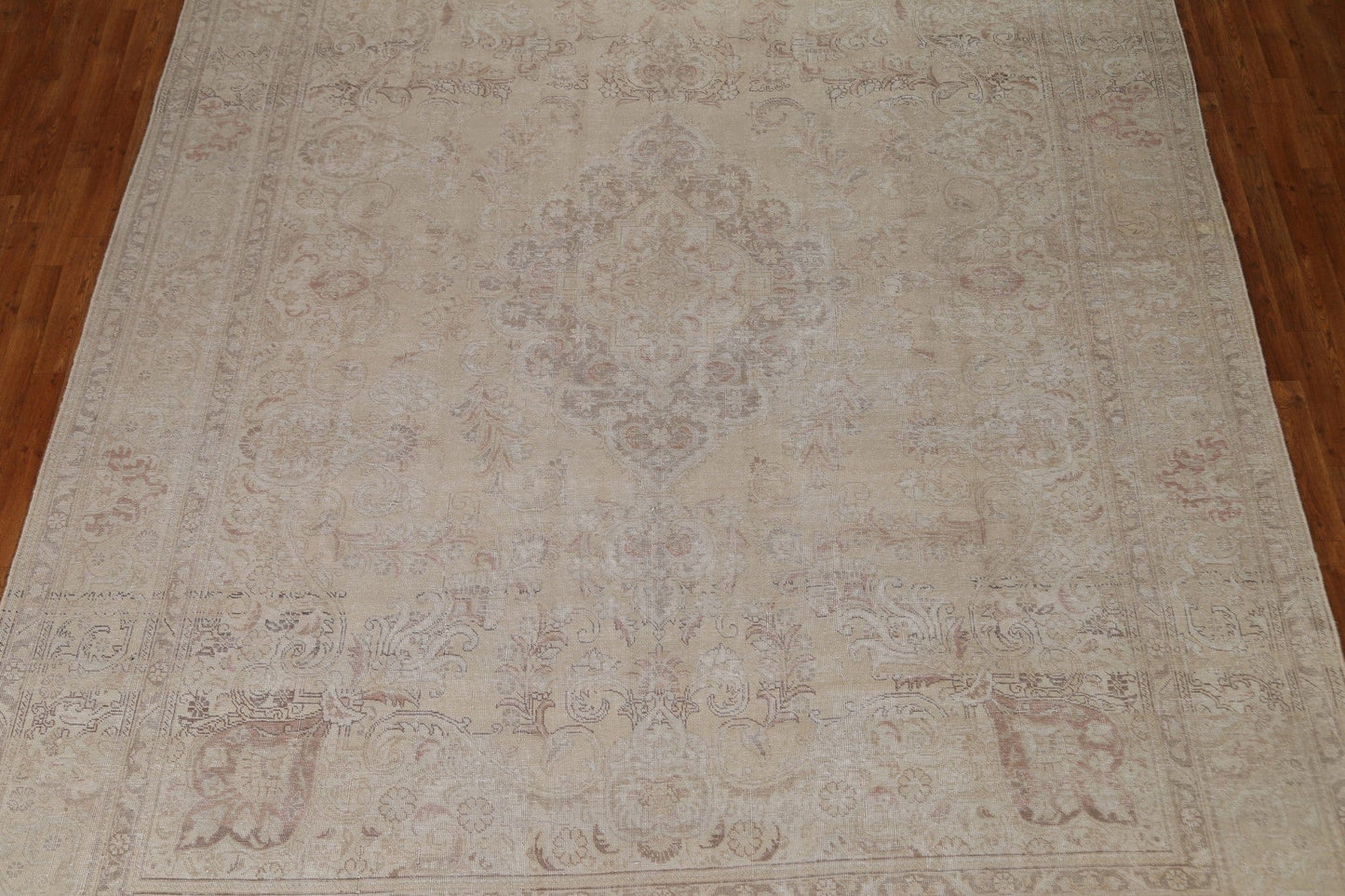 Distressed Tabriz Persian Area Rug 10x13