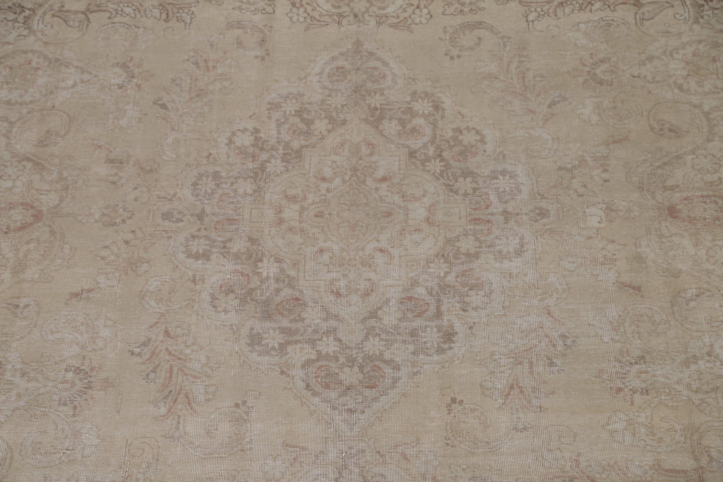 Distressed Tabriz Persian Area Rug 10x13