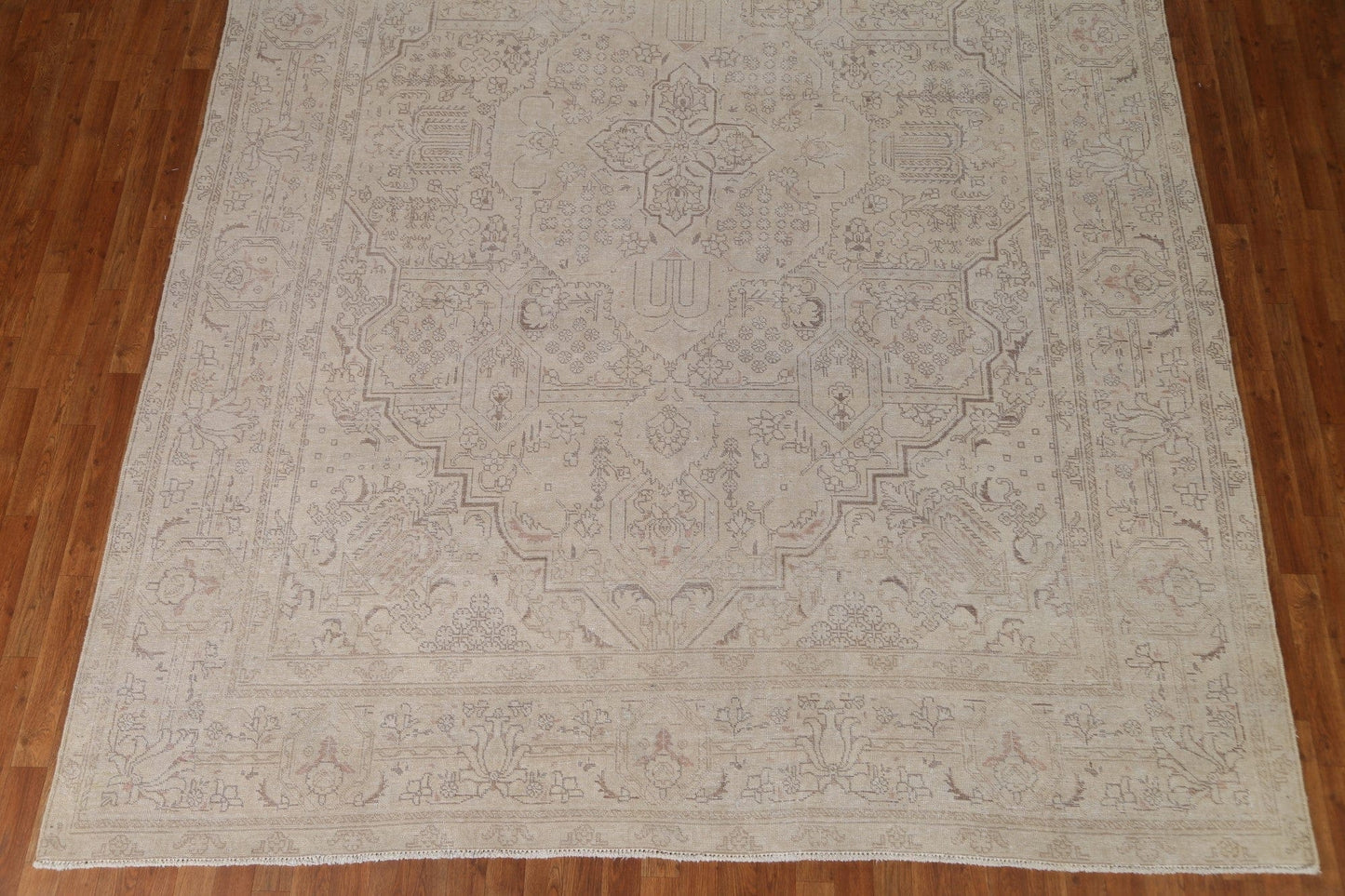 Distressed Tabriz Persian Area Rug 9x13