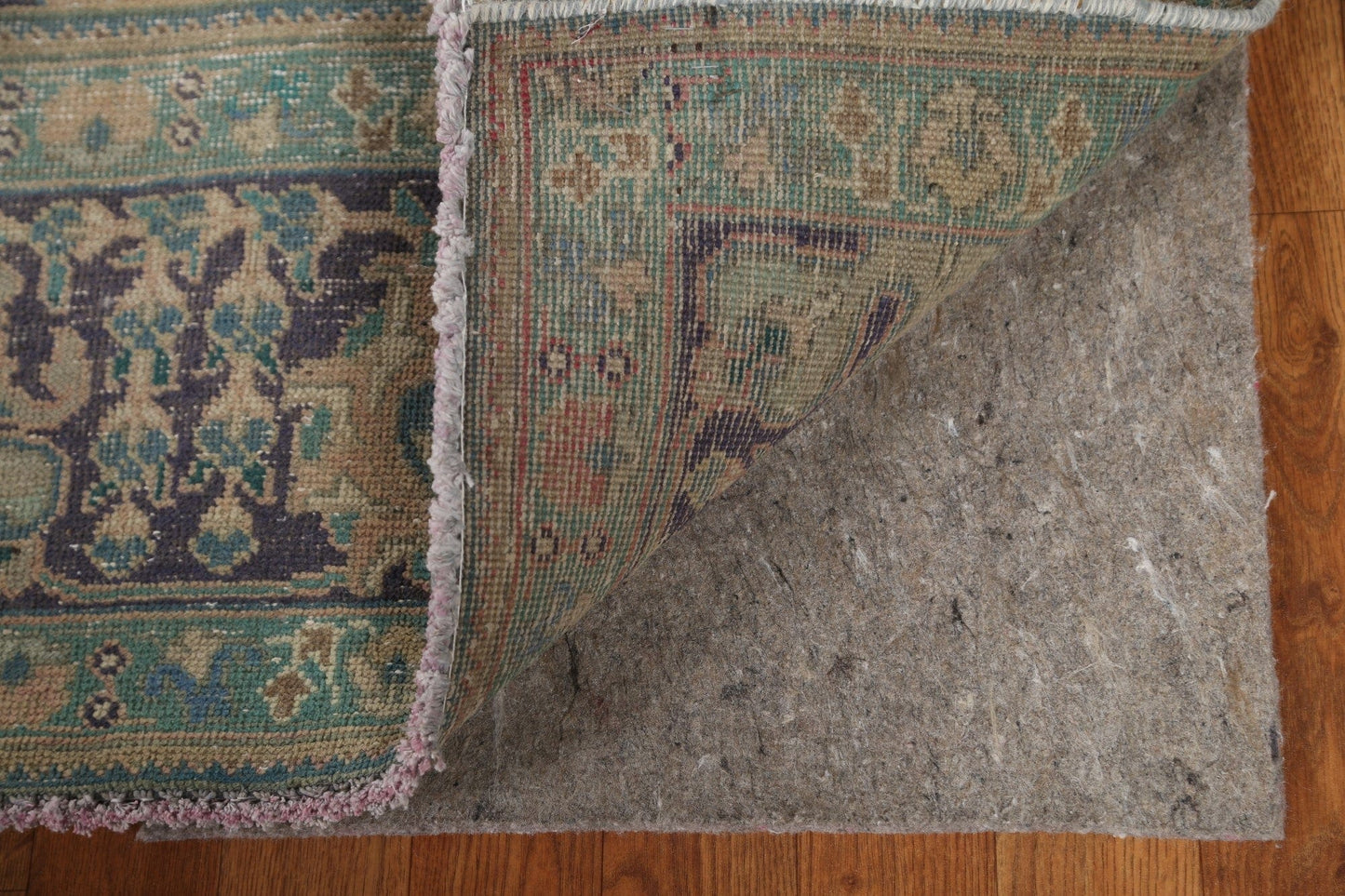 All-Over Floral Tabriz Persian Area Rug 10x13