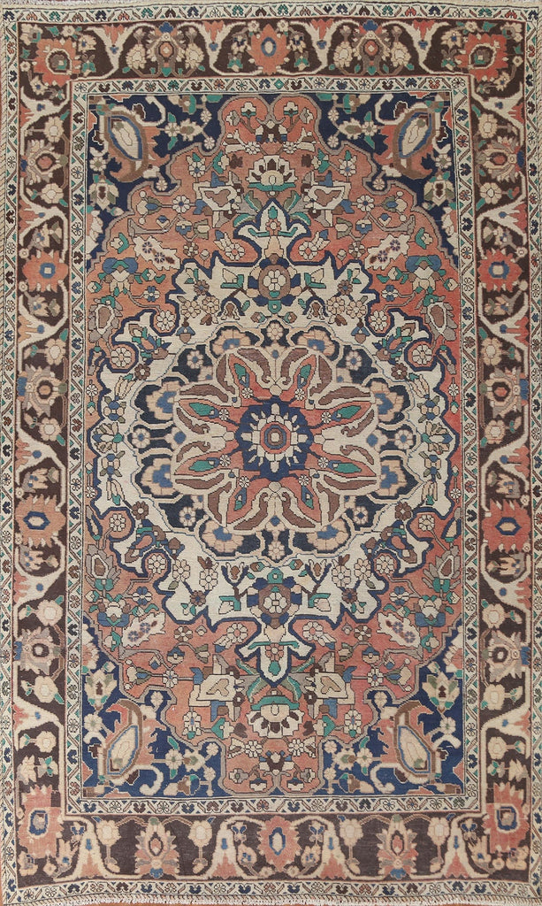 Geometric Bakhtiari Persian Area Rug 7x10