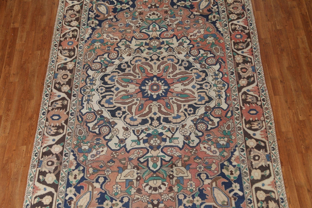 Geometric Bakhtiari Persian Area Rug 7x10