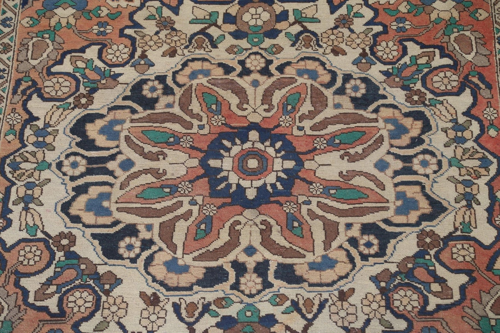 Geometric Bakhtiari Persian Area Rug 7x10