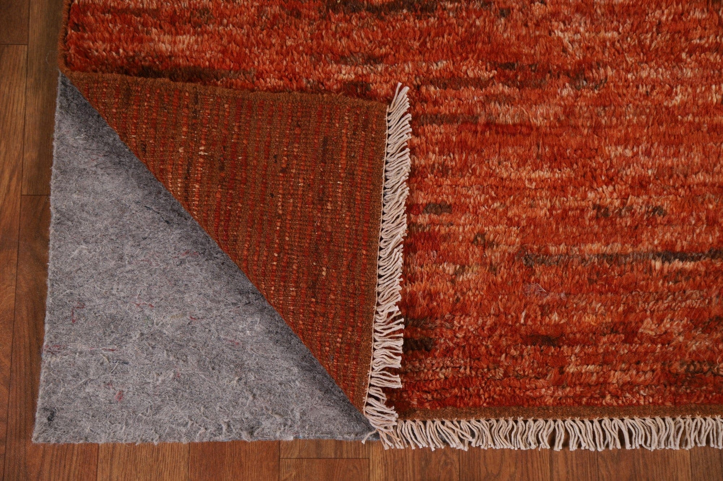 Modern Moroccan Runner Rug 3x7